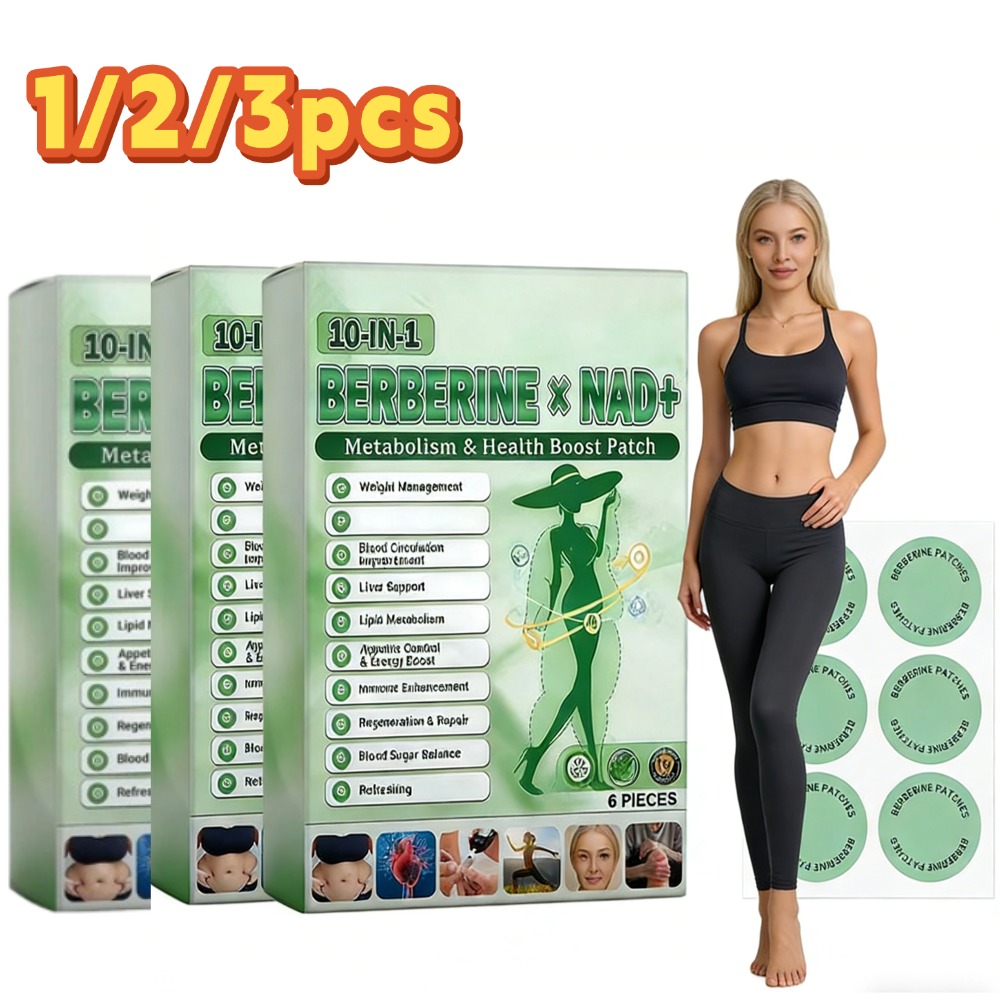 Xbody Health & Wellness Functional Integrative Medicine Office & Medical Spa - 10 in 1 ベルベリン×NAD+体重管理補助パッチ 簡単使用 ボディウェイトロスステッカー