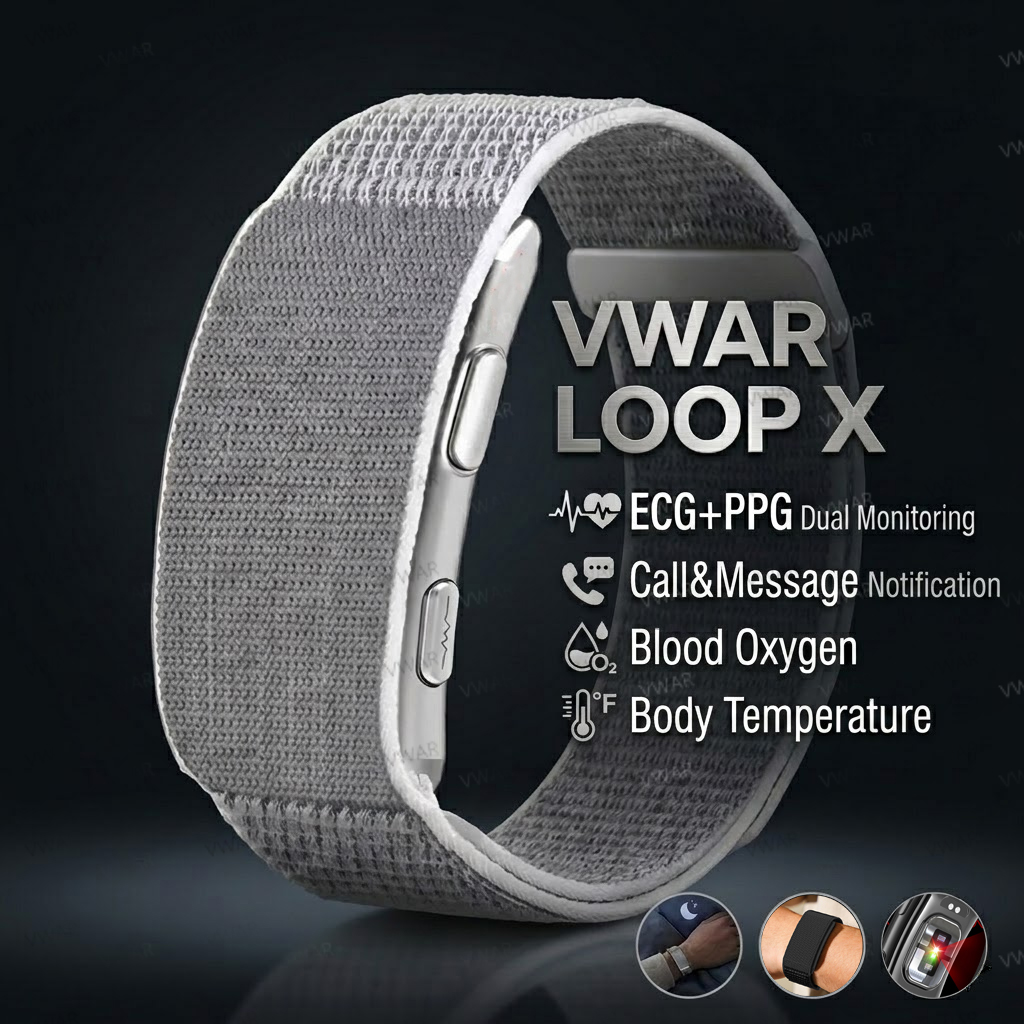Xbody Health & Wellness Functional Integrative Medicine Office & Medical Spa - VWAR ループ X ECG スマートブレスレット心拍数血圧防水スポーツフィットネストラッカー 2026