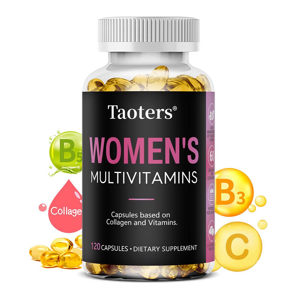 Health Wellness Day - 女性用マルチカプセル - エネルギーと免疫の健康をサポートする毎日のマルチビタミン、女性の毎日の健康をサポートします - 120カプセル