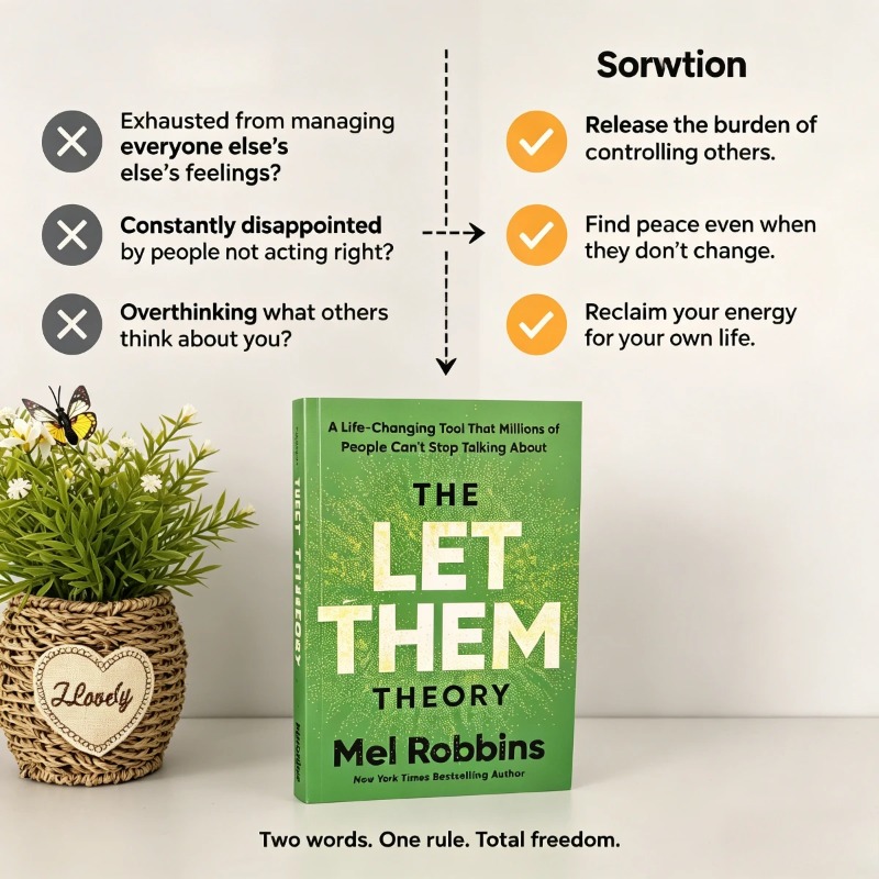 「Let Them Theory」（メル・ロビンズ著） 個人 - Health & Wellness Llc のレビューと価格