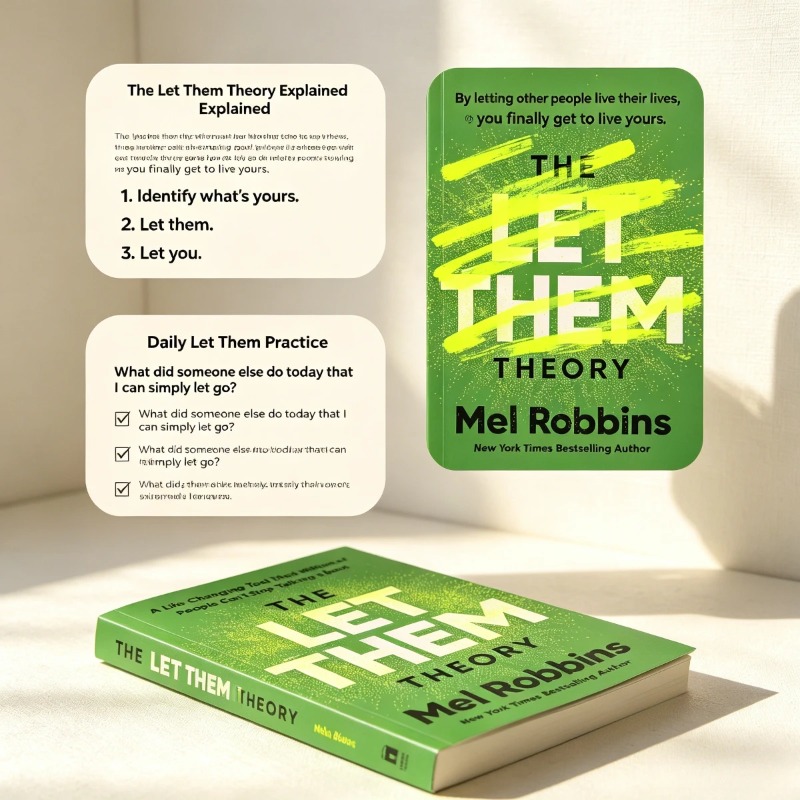 「Let Them Theory」（メル・ロビンズ著） 個人 - Health & Wellness Llc のレビューと価格