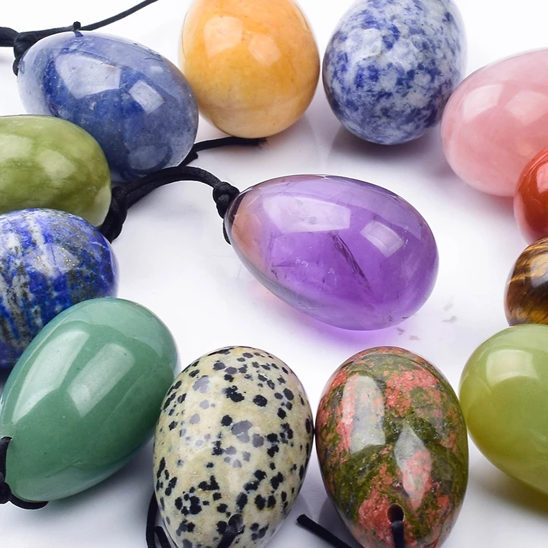 天然水晶玉マッサージ卵,30x20mm,女性用,ケゲルボール - Xbody Health & Wellness Functional Integrative Medicine Office & Medical Spa のレビューと価格