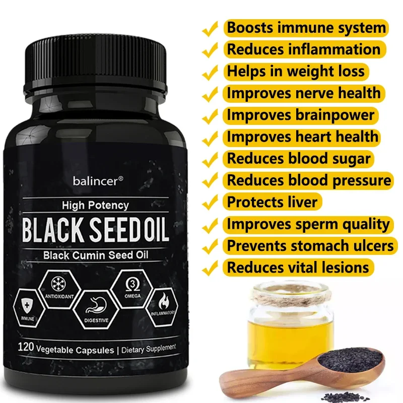 ブラッククリスシードオイルは、吸湿性、髪、肌、デジタル、呼吸 - Health Wellness Day のレビューと価格