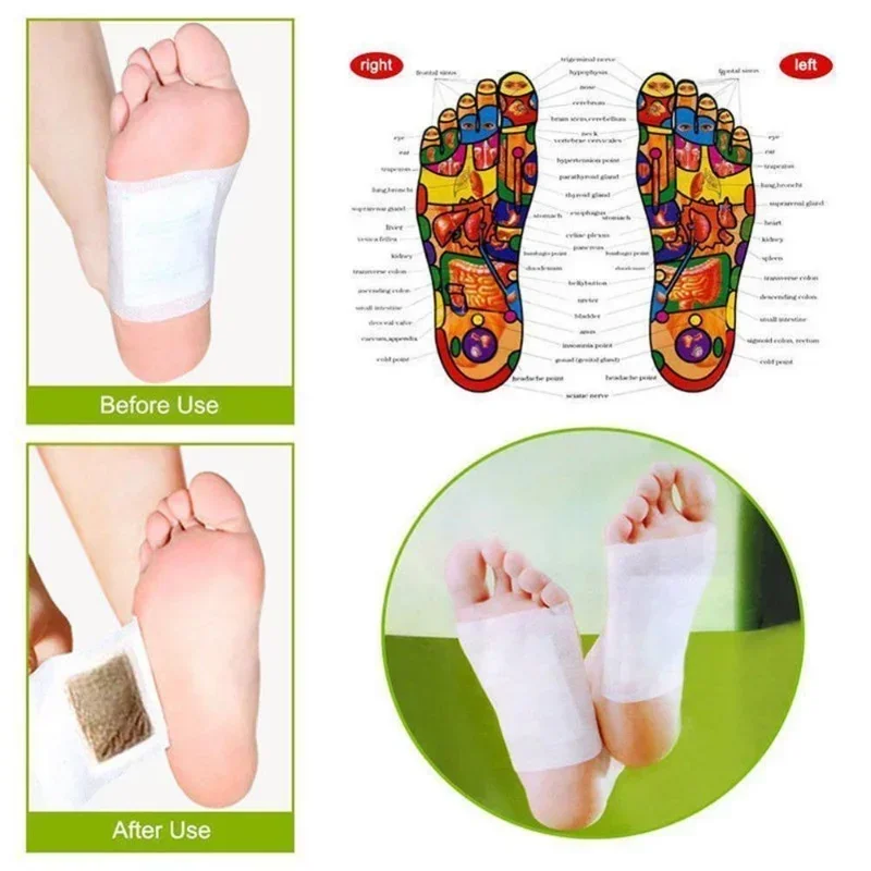 韓国 Kinoki クレンジングデトックス脚健康ハーブパッド - Health Wellness And のレビューと価格