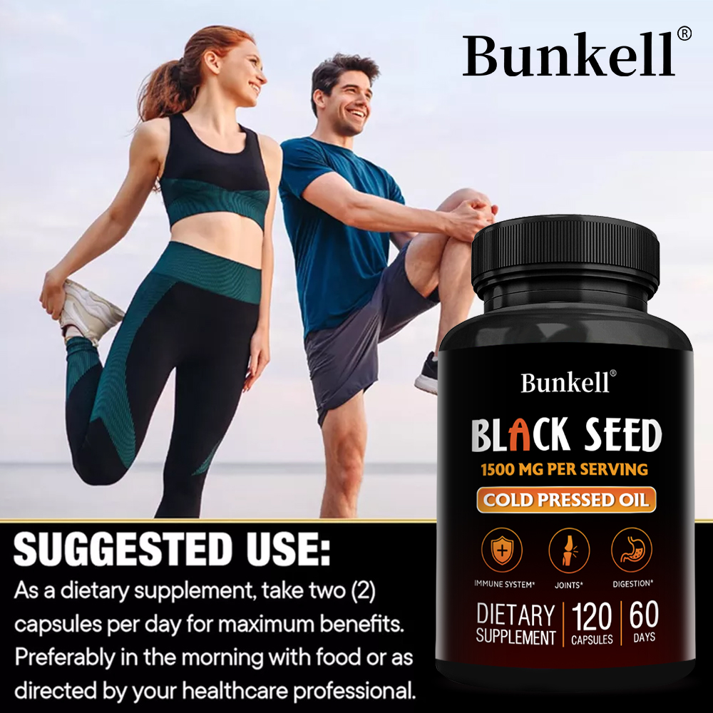 ブラックシードオイルカプセル 1500mg - 免疫、抗酸化 - Health Wellness Day のレビューと価格