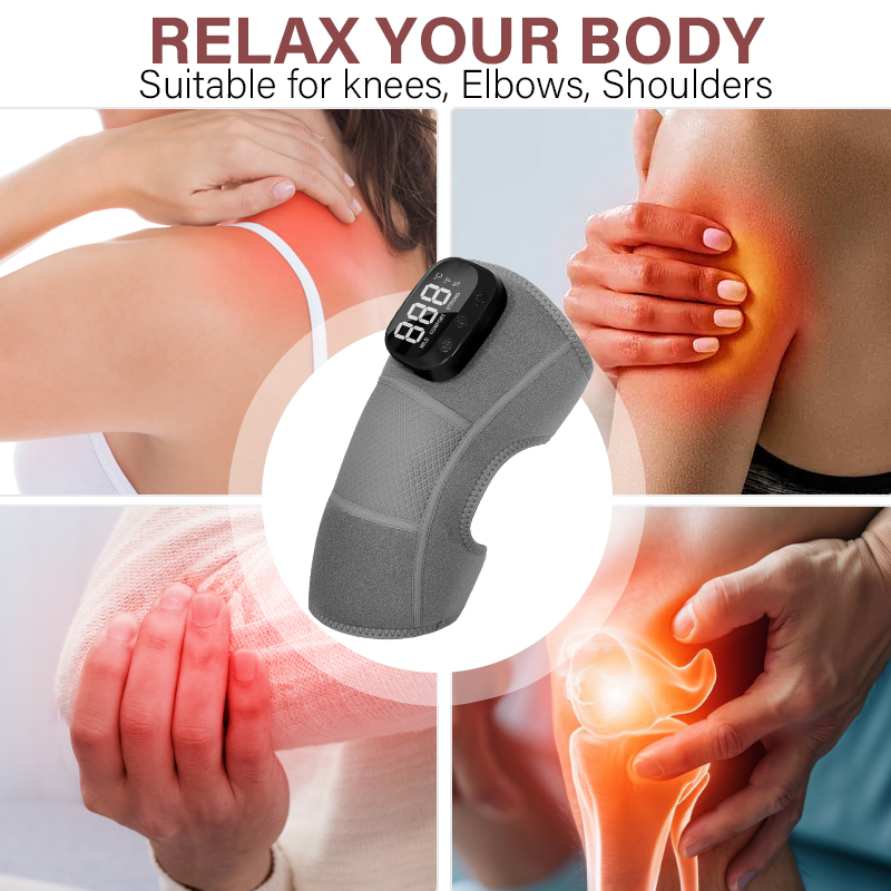 膝マッサージャーコードレス膝パッド振動膝肩マッサージサポート - Health Wellness Massage のレビューと価格