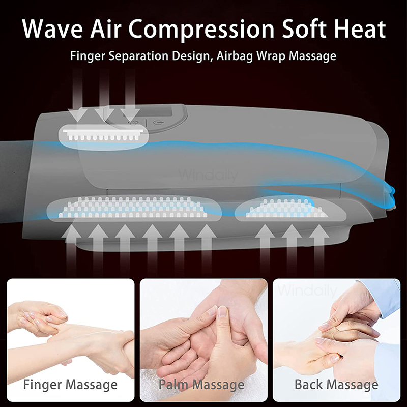 2025年 電動ワイヤレスハンドマッサージャーデバイス 温熱 - Health Wellness Massage のレビューと価格