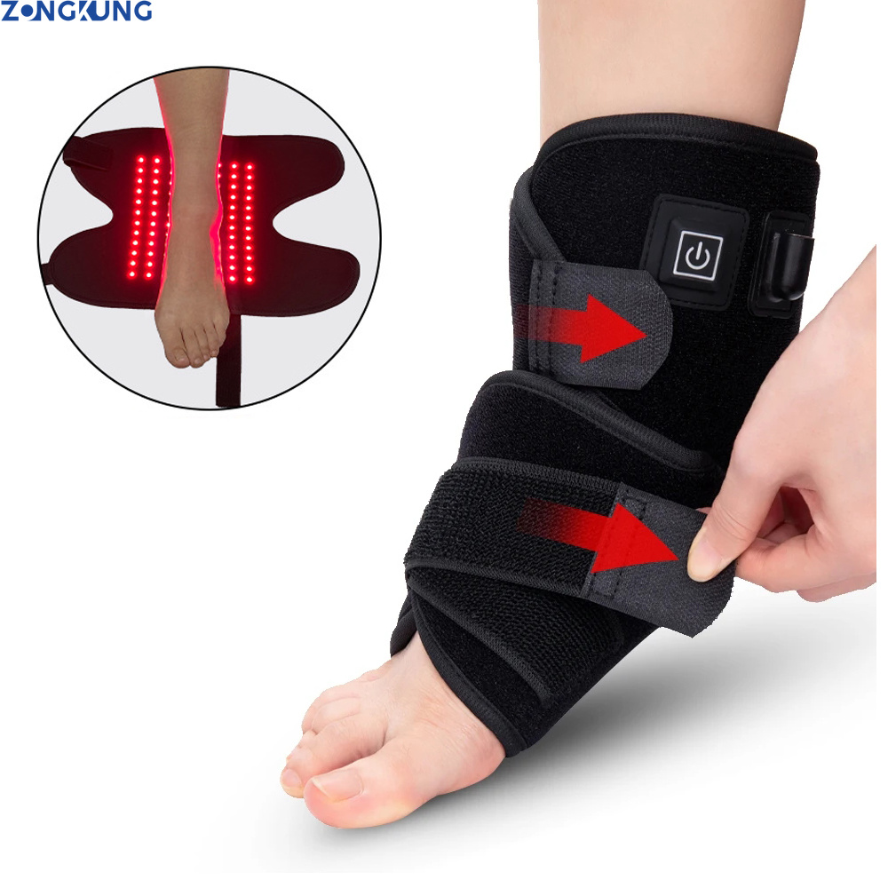 660nm 850nm 赤外線光線療法ベルト手足手首の痛み緩 - Ankle Brace Support のレビューと価格