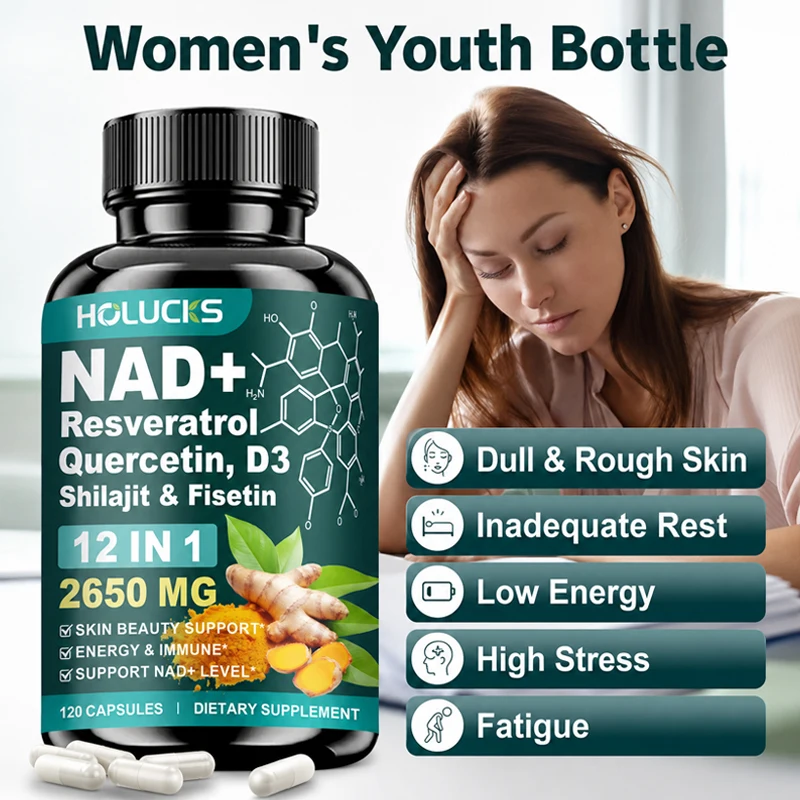 高効力NAD+サプリメント、ケルセチン、フィセチン配合、日々 - Health Wellness Day のレビューと価格