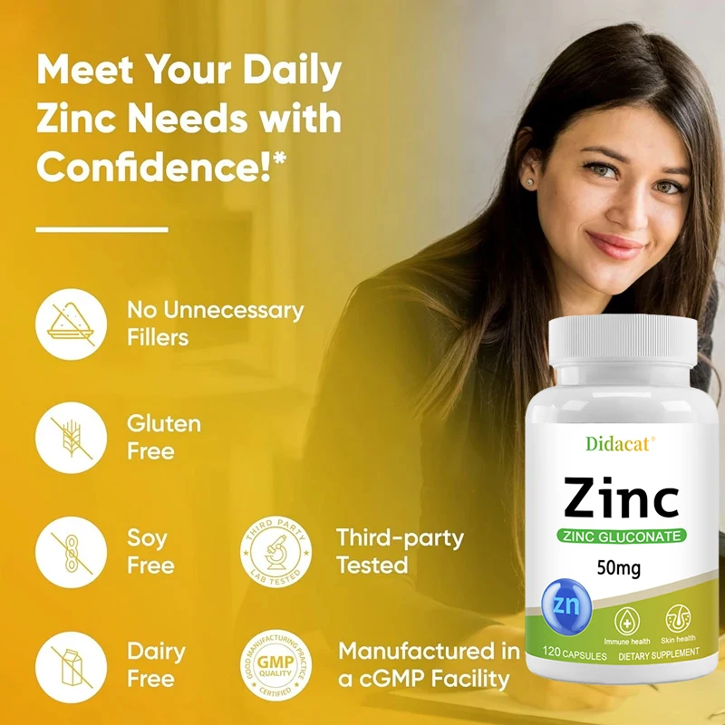 亜鉛サプリメント,抗酸化剤,免疫機能,肌の健康のためのサプリ - Health Wellness Day のレビューと価格